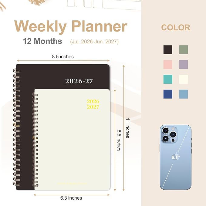 Planner 2026-2027, Weekly and Monthly Academic Planner, July 2026 - Image 4