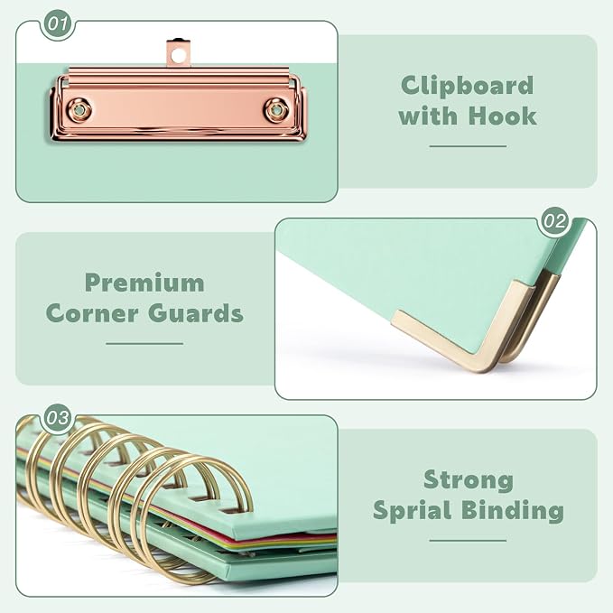 EYROZILL Clipboard with Storage, Clipboards - Image 4
