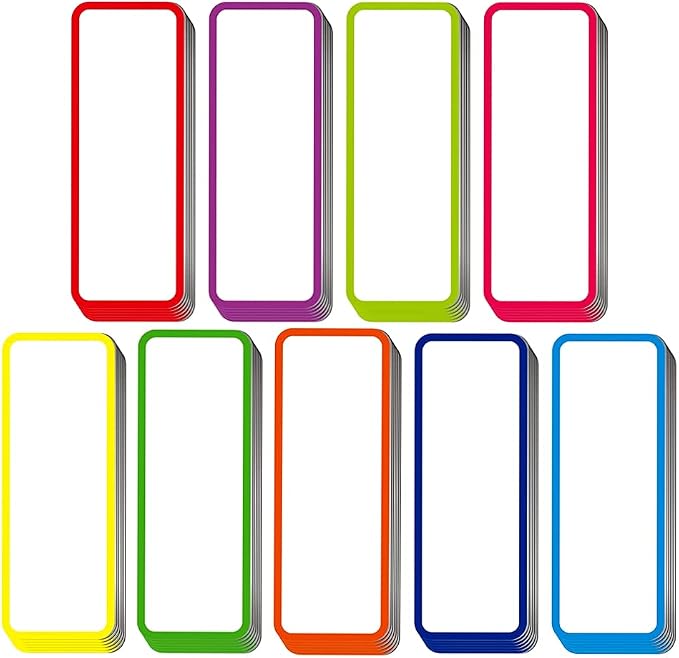 54pcs Magnetic Dry Erase Labels, Reusable Strong Magnet Magnetic Name Tags by GetALift