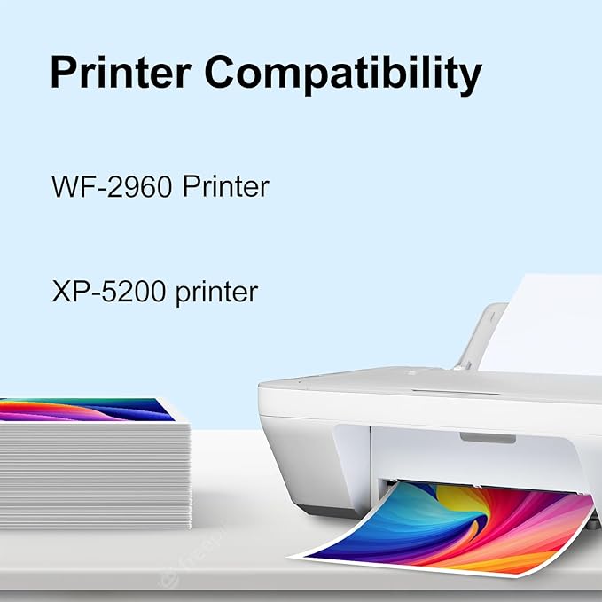 TOKYOINK 222XL Ink Cartridges Combo Pack Remanufactured Replacement for 222 Ink Cartridge 222 XL for Printer XP-5200 WF-2960 Printer Ink (Black, Cyan, Magenta, Yellow 4 Pack)-DeskLoop Office