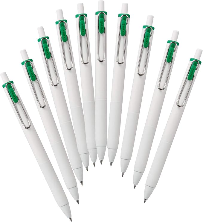 Mitsubishi Pencil Uni-Ball One Gel Ballpoint Pen, 10 Pens Hako UMNS38.6 by Unknown