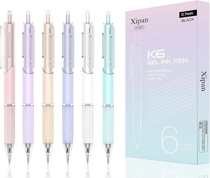 Gel Pens, Cute Ergonomic Fine Point Smooth Writing Pens, Back to School Office by ReliableAffordableQuality