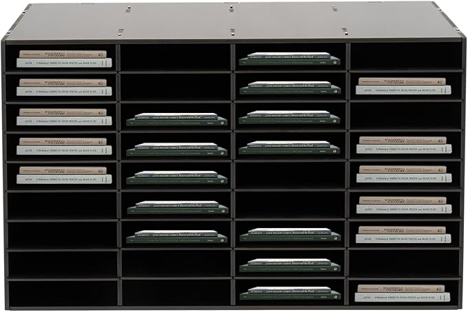 36 Slots Literature Organizer, Desktop Paper & Mail File Sorter by DreamRcoach