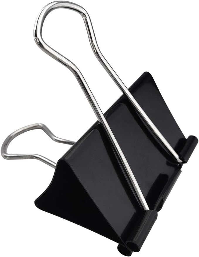 DSTELIN Extra Large Binder Clips 2.4-Inch, Big Paper Clamps by DSTELIN