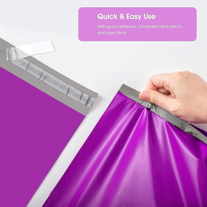 Metronic Poly Mailers 12X15.5 500Pack, Strong Adhesive Shipping Envelopes - Image 3