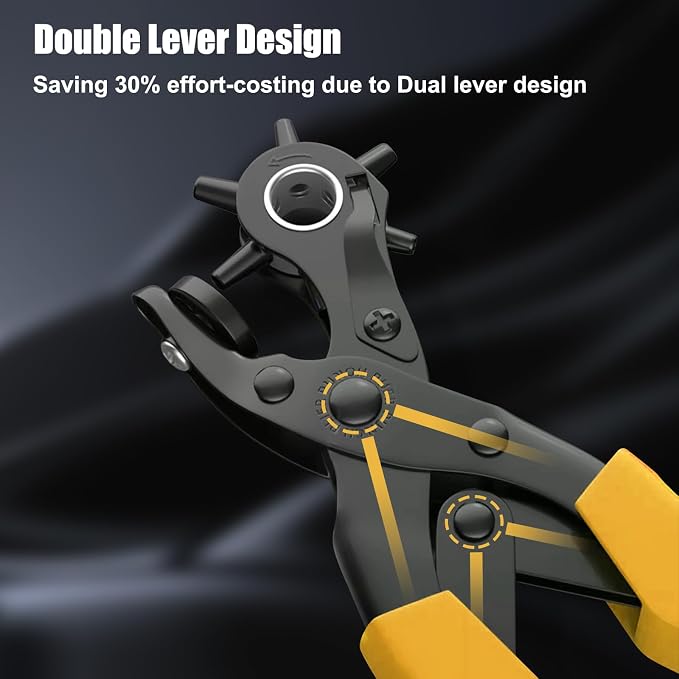 Leather Hole Puncher, Diyife® Full Set Punch Tool Kits - Image 3