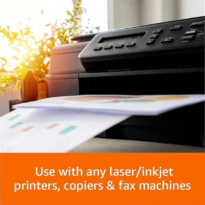 Amazon Basics Multipurpose Copy Printer Paper, 8.5 x 11 Inches, 20 lb, 21 Pallet - Image 3