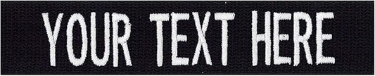 Custom Uniform Name Tapes Solid Colors. Made in The U.S.A. Ships Under 24 by NORTHERNSAFARI