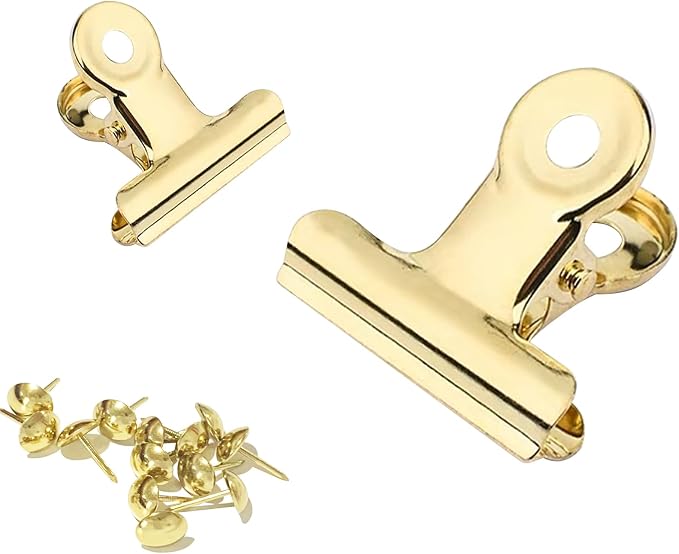 YUCHIYA 10 Pack Bulldog Clips by YUCHIYA