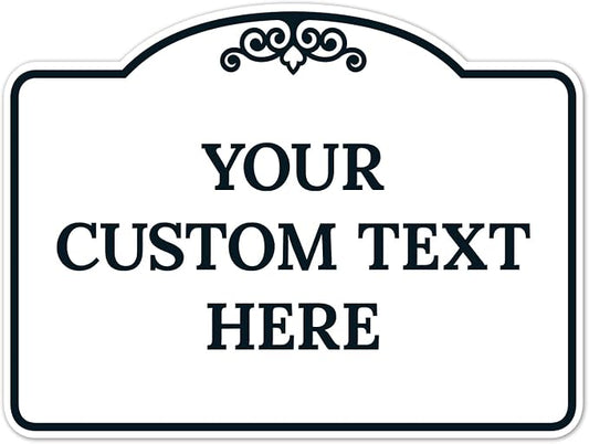 Custom Decorative Sign, Personalized Metal Sign by SigoSigns
