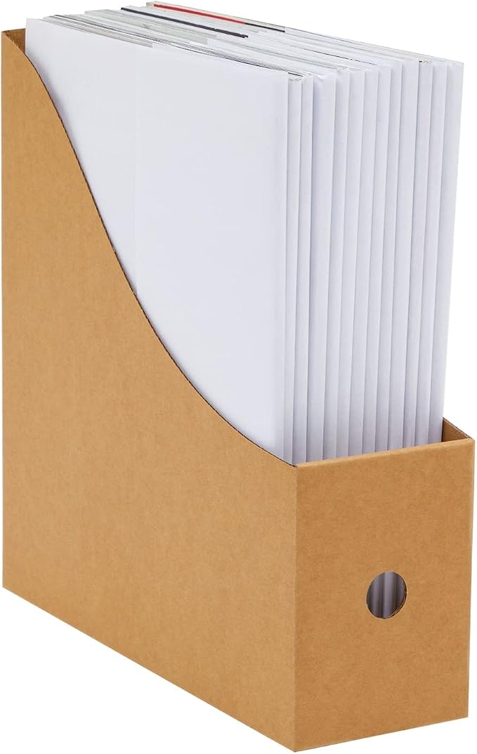 Juvale Corrugated Cardboard Magazine Holder - Image 6