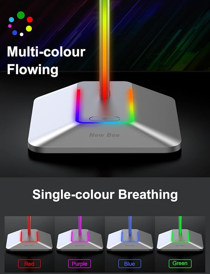 New Bee RGB Headphone Stand - Image 2