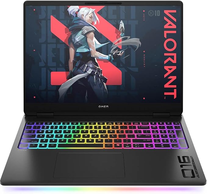 HP OMEN MAX 16 In Gaming Laptop Intel Core Ultra 9 275HX RTX 5080 16GB GDDR7 by Unknown