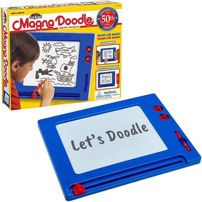 Cra-Z-Art Retro Magna Doodle Magnetic Drawing Board | Retro, Classic Toy by Cra-Z-Art