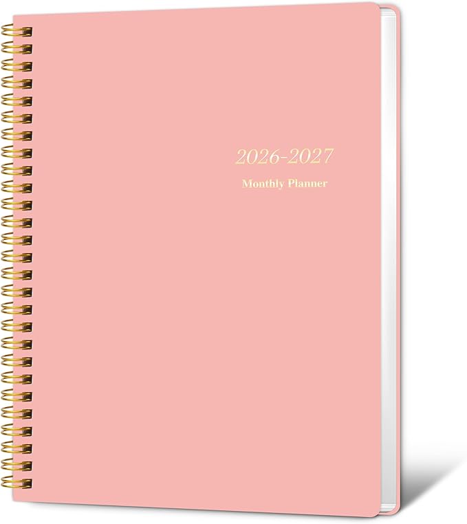 KMQOY Monthly Planner 2026-2027, 2026 Calendar 24 Months Planner, Jan 2026 by KMQOY
