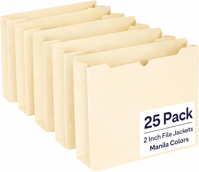 Enday Manilla Folders 8.5 x 11 File Folders by Enday