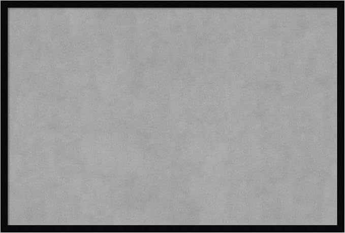 Amanti Art Black Framed Magnetic Board 25x37 Large Vision Board by AmantiArt