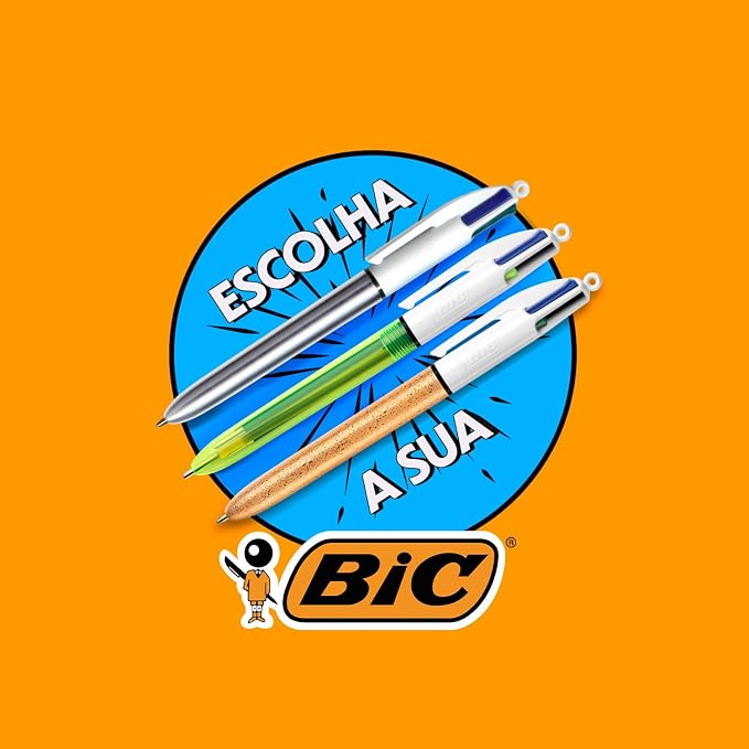 BIC 4-Color Retractable Ballpoint Pens - Image 5