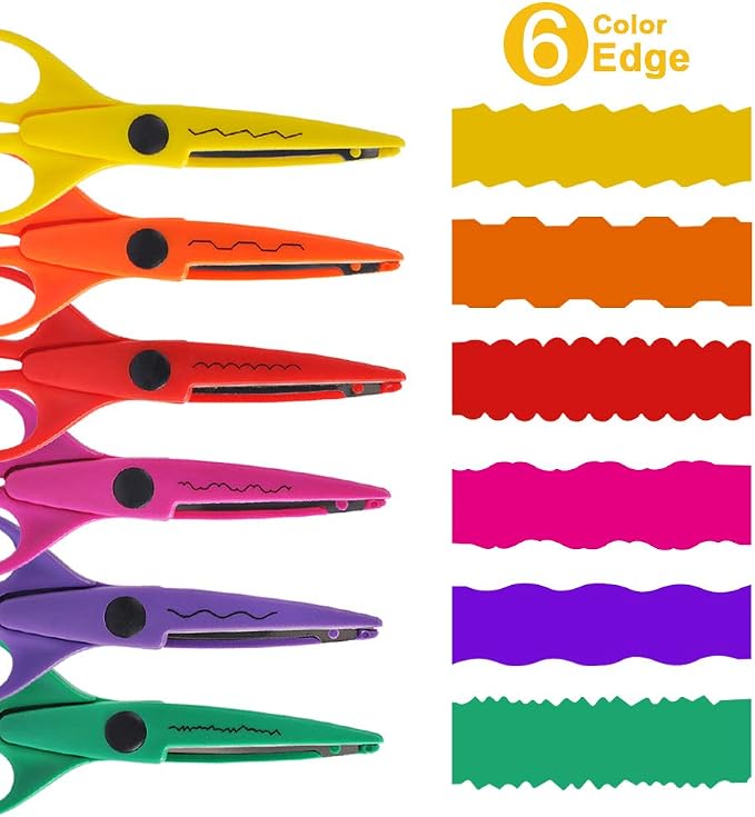 UCEC Decorative Edge Craft Scissors - Image 6