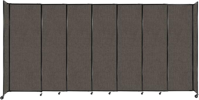 Versare Straightwall Sliding Portable Wall Partition | Freestanding Office by VERSARE
