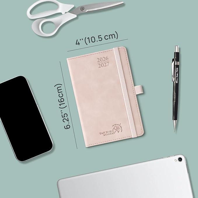 POPRUN 2026-2027 Pocket Planner Weekly and Monthly Academic Calendar - Image 2