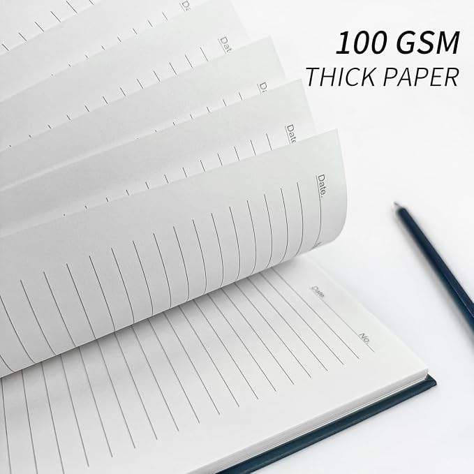 Lined Spiral Notebook A4 Large Journal 8.5" x 11", 6 Pack 7mm College Ruled - Image 3