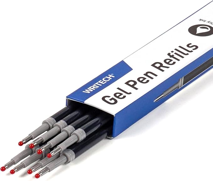 WRITECH Liquid Gel Pen Refills: Fine Point 0.7mm Black Ink Refill - Image 5