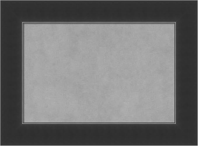 Amanti Art Black Framed Magnetic Board 17x23 Small Vision Board by AmantiArt