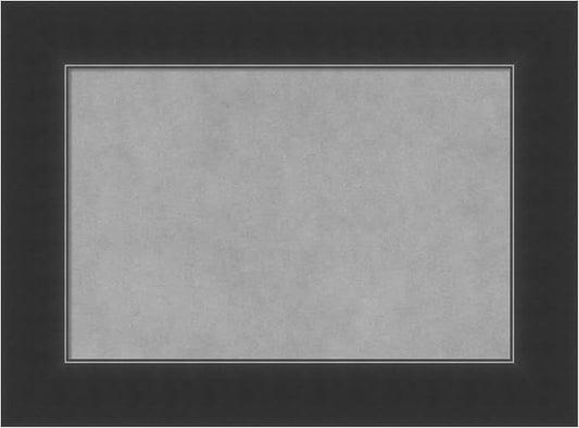 Amanti Art Black Framed Magnetic Board 17x23 Small Vision Board by AmantiArt