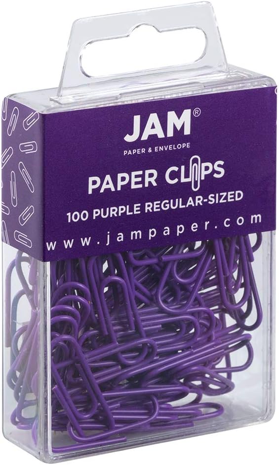 JAM PAPER Colorful Standard Paper Clips - Image 2