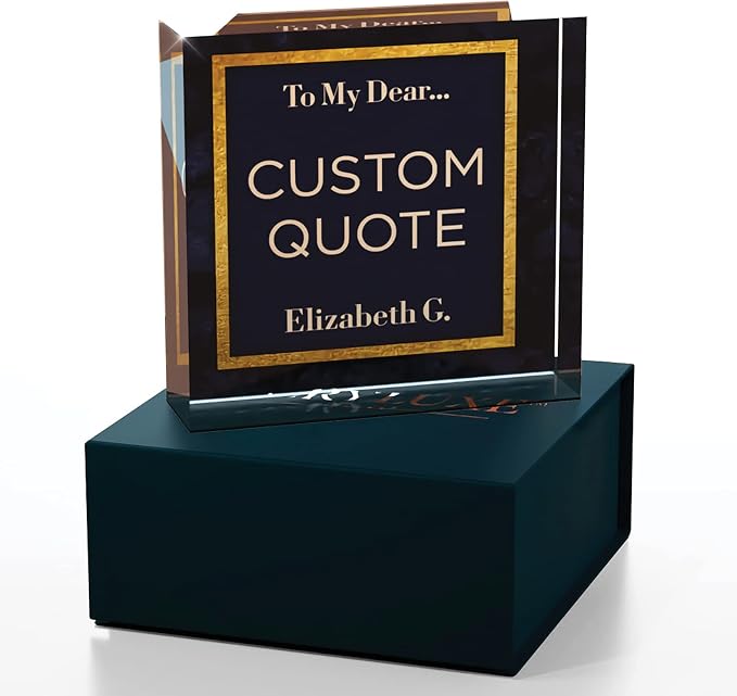 Custom Acrylic Sign Personalized, Custom Desk Name Plate, 18 Styles, - Image 4