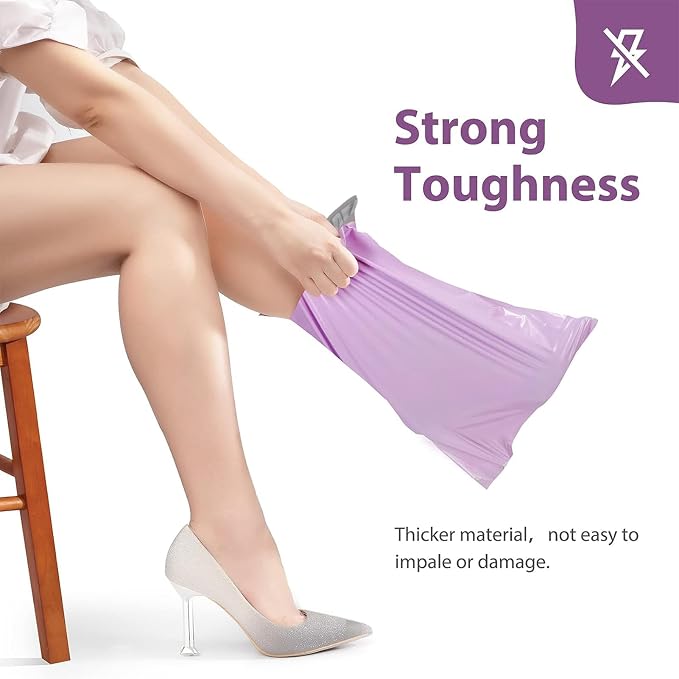 Fuxury Poly Mailers 12x15.5Inch 100 Pcs, Waterproof Shipping Bags - Image 5