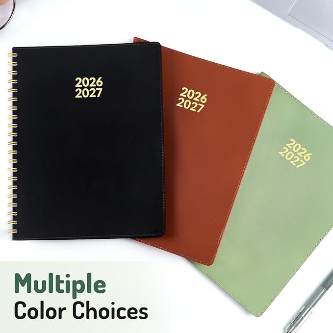 Forvencer Planner 2026-2027, Academic Planner Weekly & Monthly, Vegan Leather - Image 5
