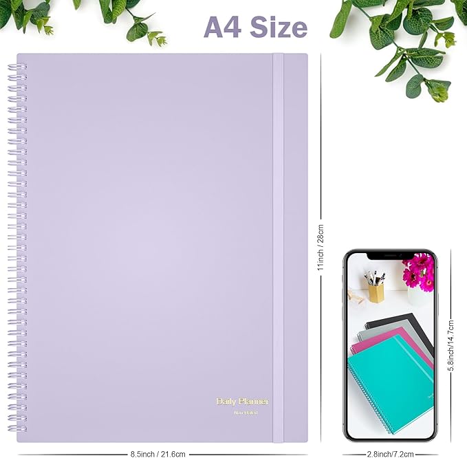 Planner Undated, Asten Daily Planner Agenda - Image 3