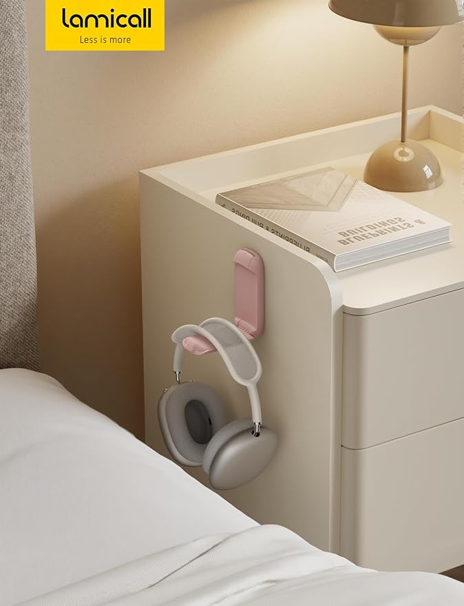 Lamicall Headphone Stand, Sticky Headset Holder - Image 7