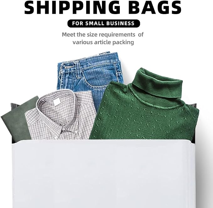 POLYSELLS 100 pcs 24x24 Inches White Poly Mailers Shipping Envelopes, Strong - Image 6