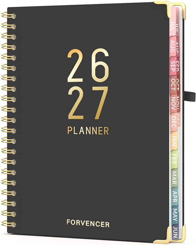 Jul 2026 - Dec 2027 Planner, Forvencer 18 Month Academic Planner 2026-2027 by Forvencer