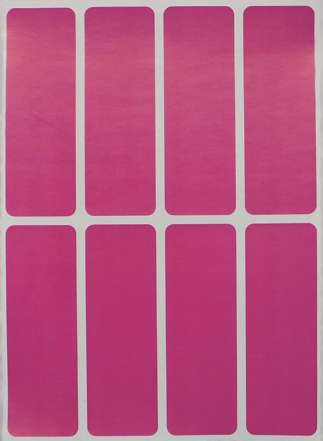 3x1 inch Rectangle Sticker Organizing Labels by RoyalGreen