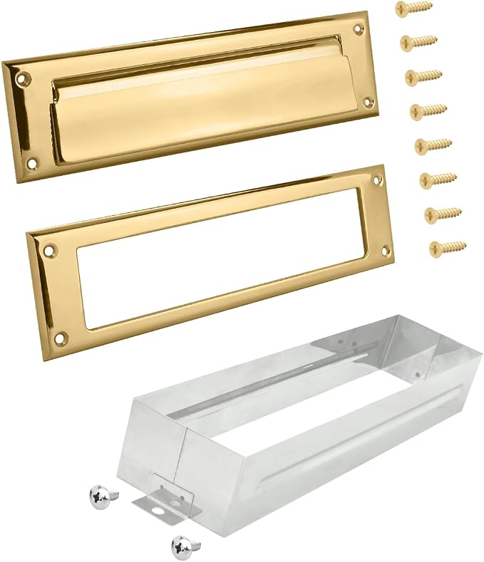 Nuk3y Solid Brass Mail Slot by NUK3YPRODUCTSK3