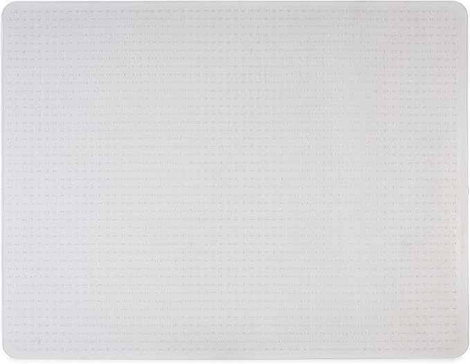 Staples Office Chair Mat, Low-Pile Carpets, 60 x 46 Inch, Smooth Glide by Staples