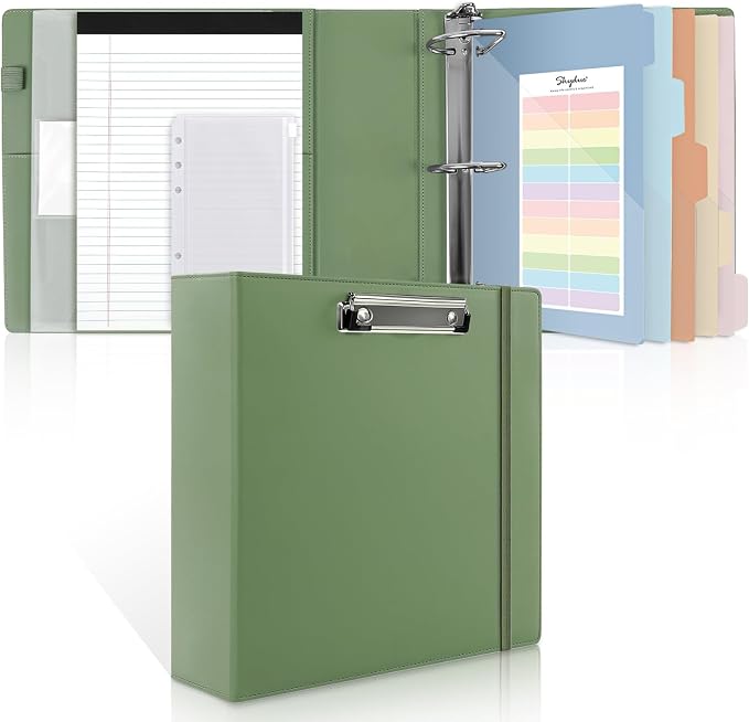 SKYDUE 3 Ring Binder 3 Inch D Ringr by SKYDUE