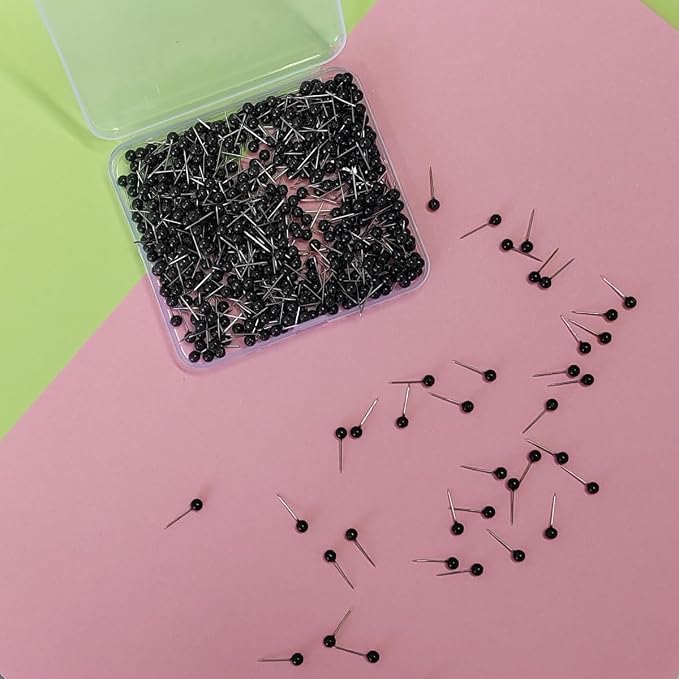 500 Pieces Map Push Pins, Small Round Head Marking Pins, Round Head Push Pin - Image 6