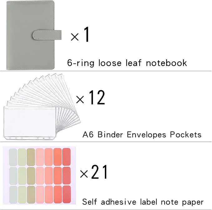 Money Saving Binder, Savings Challenges Book - Image 2