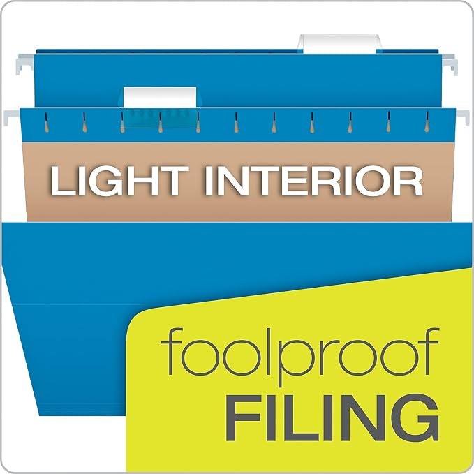 Pendaflex Recycled Hanging Folders, Letter Size, 1/5 Cut - Image 8