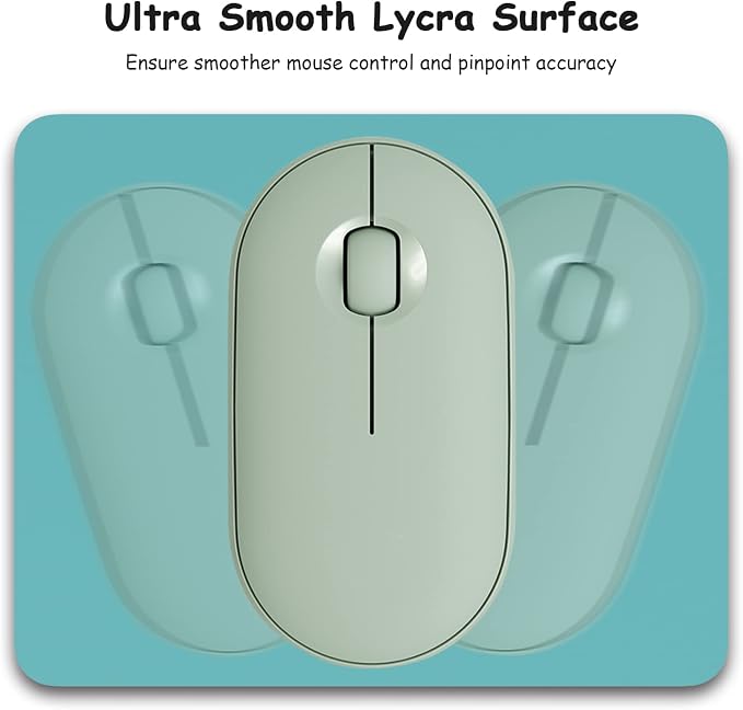 Dapesuom Small Mouse Pad, 5 x 6 Inch Thick Rubber Premium-Textured Non-Slip - Image 3