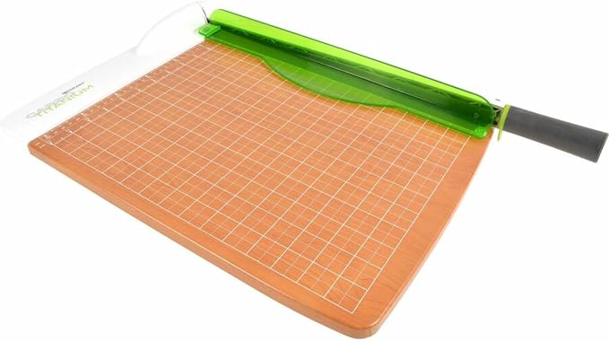 Westcott 16874 ‎15-Inch CarboTitanium Wood Base Guillotine Paper Cutter - Image 4