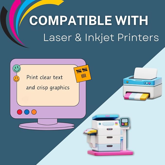 Shipping Labels with Self Adhesive, Square Corner, - Image 4