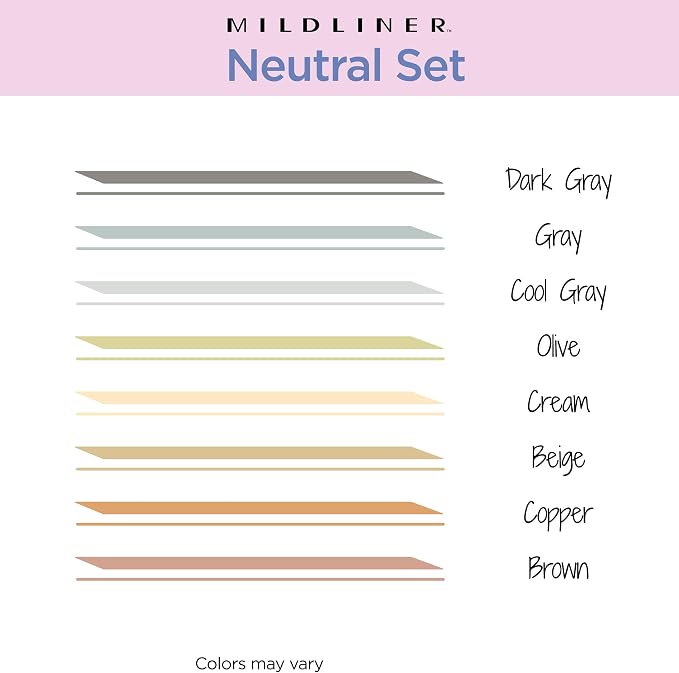 Zebra Pen Mildliner Dual-Tip Highlighter Set, Broad and Fine Tips, No Bleed - Image 3