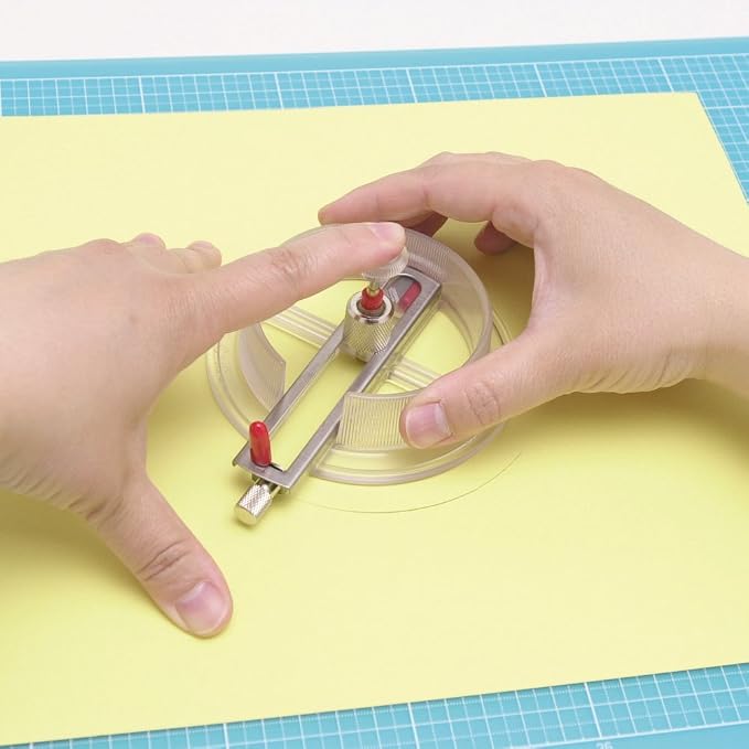 NT Cutter Circle Cutter, 3/4" to 6-3/4" Diameter | Leaves no pin trace - Image 3