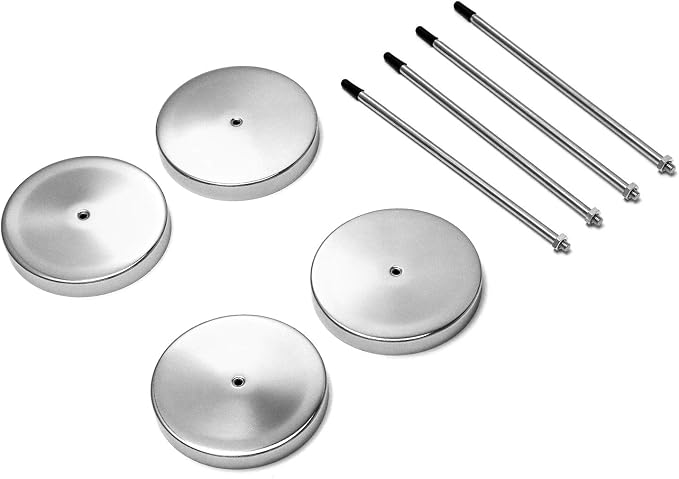 QWORK 4 Pcs Desk Receipt Holder, Spike Stick Receipts Check Bill Fork - Image 6